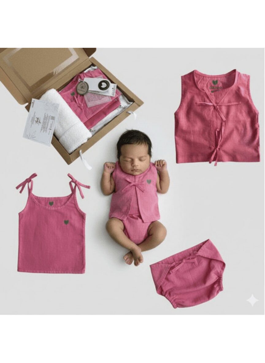 Hand-woven-set-Pink