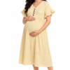 Buttoned Dress