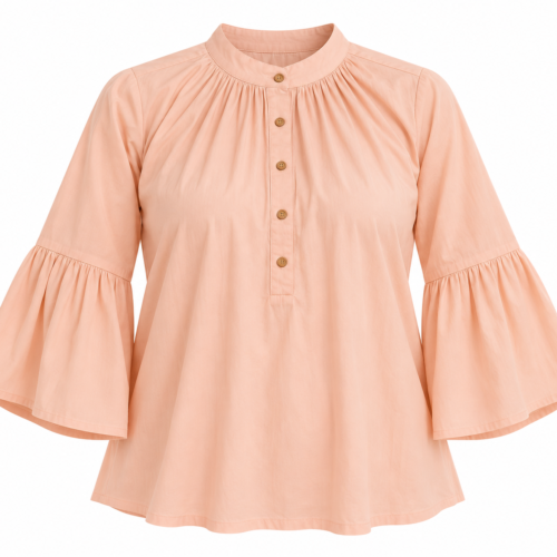 Sleeve Maternity Blouse
