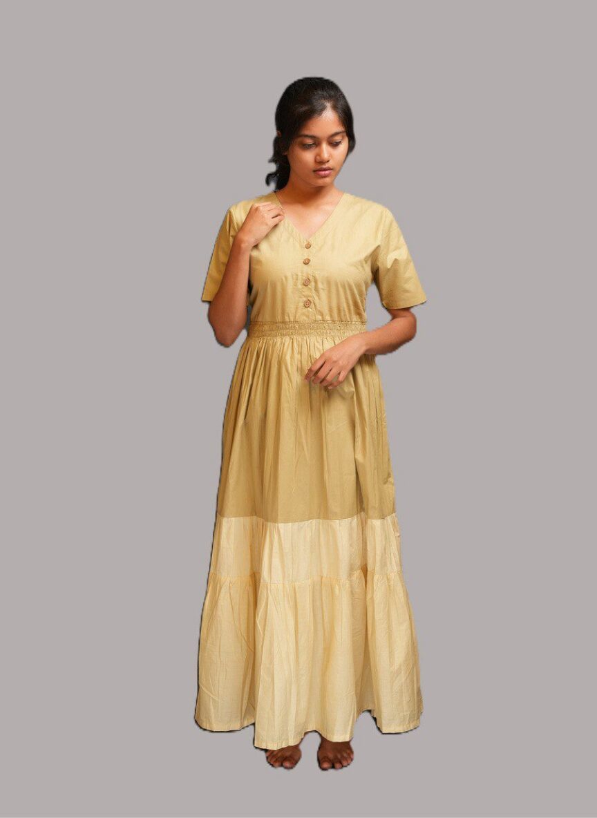 Two-toned dress