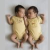 Romper-bunny & Monkey Print Combo – 2 Piece Pack